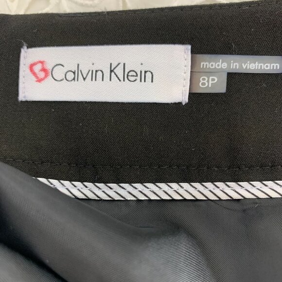 Calvin Klein Petite Size Pencil Skirt - Black, Size 8P NWT - Picture 4 of 11